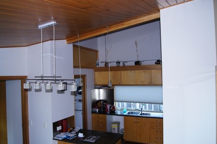 Kitchen plywood cupboards