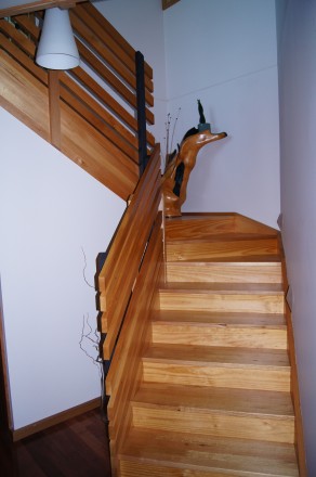 Tasmanian Oak Treads Staircase