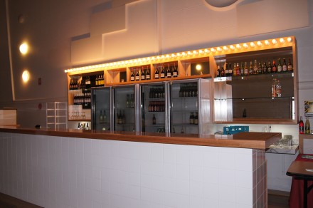 Bar and Shelving